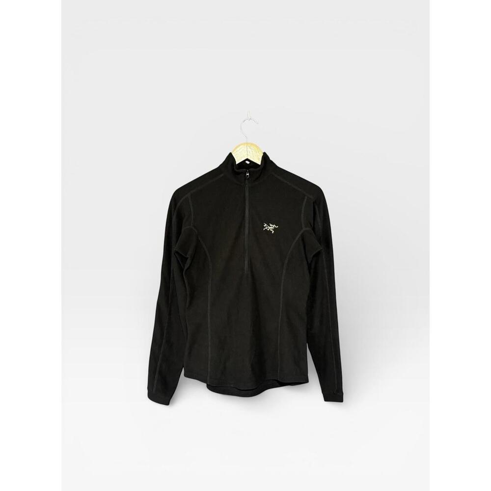 Arc’teryx Polartec Quarter Zip Fleece Jacket Black M Women’s